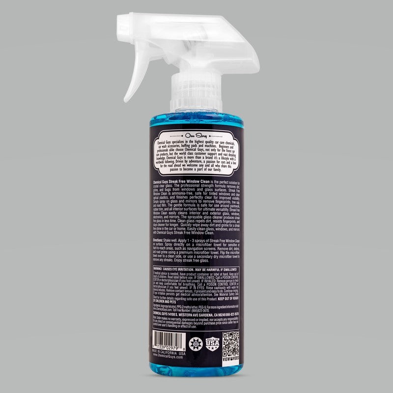 Chemical Guys Signature Series Glass Cleaner - Streak Free Glass Home Auto  Industrial 