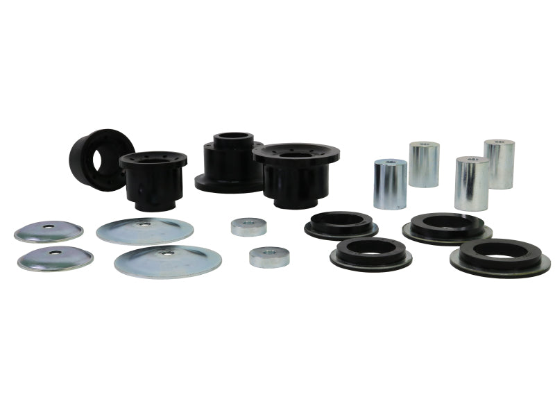 Load image into Gallery viewer, Whiteline Plus 3/08+ Dodge Challenger / 11/05+ Charger Rear Crossmember Front/Rear Mount Insert
