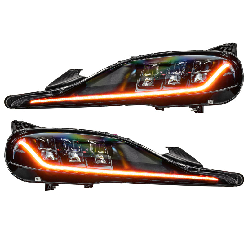 Load image into Gallery viewer, Oracle 20-21 Toyota Supra GR RGB+A Headlight DRL Upgrade Kit - ColorSHIFT w/ BC1 Controller
