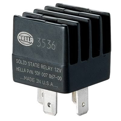 Hella Solid State Nitrous or Fuel Solenoid Relay - Fuel Injector Connection