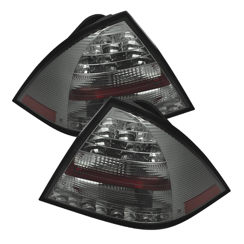 Load image into Gallery viewer, Spyder Mercedes Benz W203 C-Class 05-07 4DR Sedan LED Tail Lights Smoke ALT-YD-MBZC05-LED-SM
