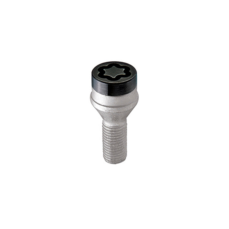 Load image into Gallery viewer, McGard Wheel Lock Bolt Set - 4pk. (Cone Seat) M14X1.5 / 17mm Hex / 31.0mm Shank Length - Black
