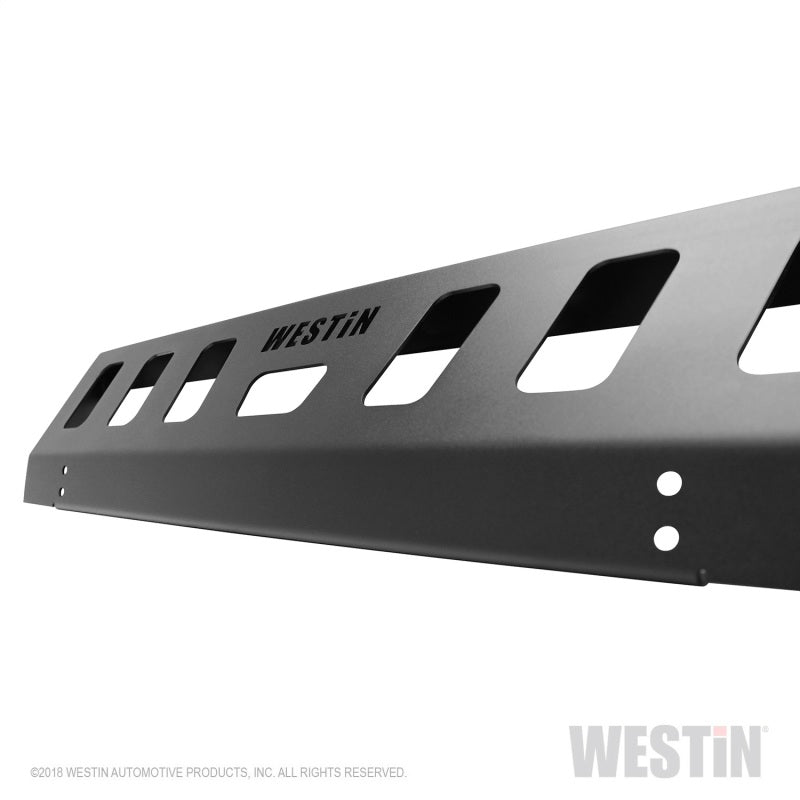 Load image into Gallery viewer, Westin 18-19 Jeep Wrangler JL Front Bumper Skid Plate - Textured Black
