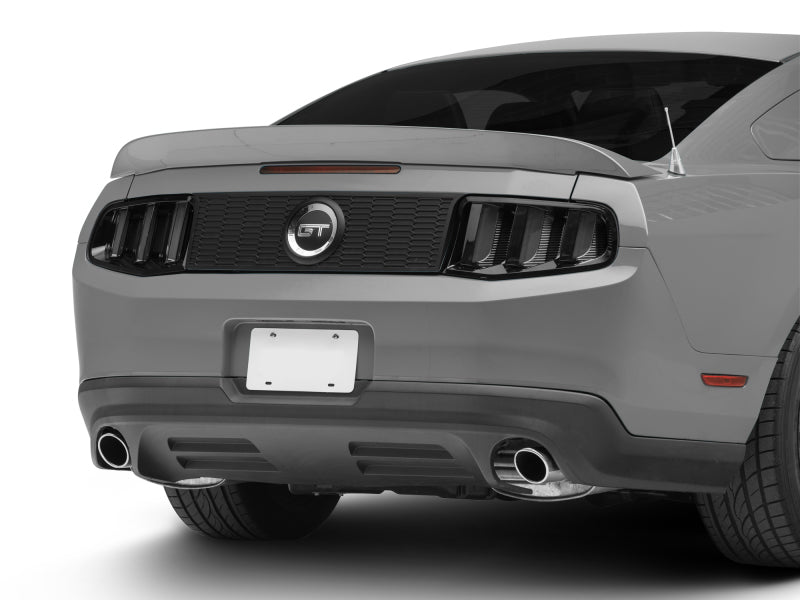 Load image into Gallery viewer, Raxiom 10-12 Ford Mustang Vector V2 LED Tail Lights - Gloss Black Housing (Clear Lens)
