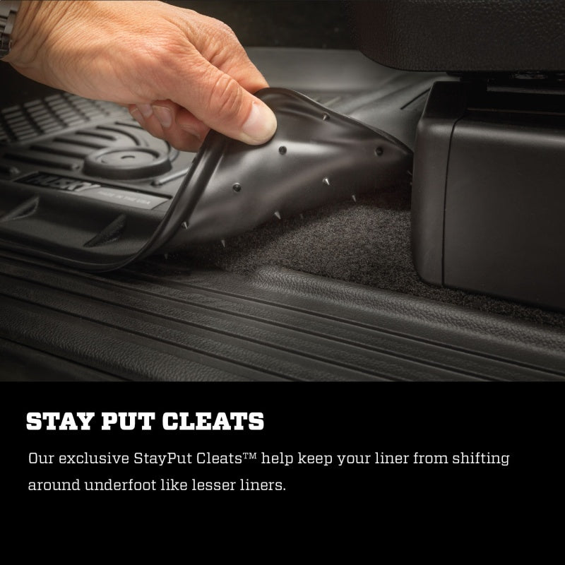 Load image into Gallery viewer, Husky Liners 14 Toyota Highlander Weatherbeater Black Front &amp; 2nd Seat Floor Liners
