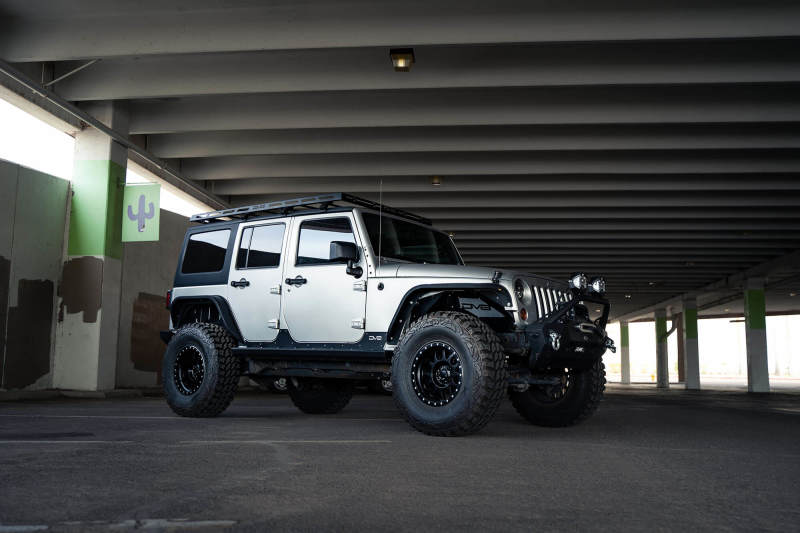 Load image into Gallery viewer, DV8 Offroad 07-18 Jeep Wrangler JK Full-Length Roof Rack
