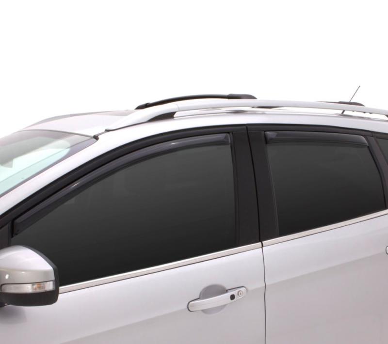 Load image into Gallery viewer, AVS 10-14 Subaru Outback Ventvisor In-Channel Front &amp; Rear Window Deflectors 4pc - Smoke
