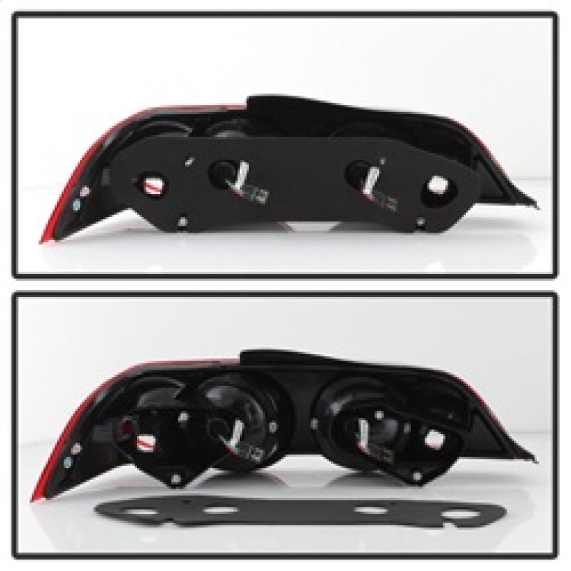 Load image into Gallery viewer, Spyder Acura RSX 02-04 LED Tail Lights Red Clear ALT-YD-ARSX02-LED-RC

