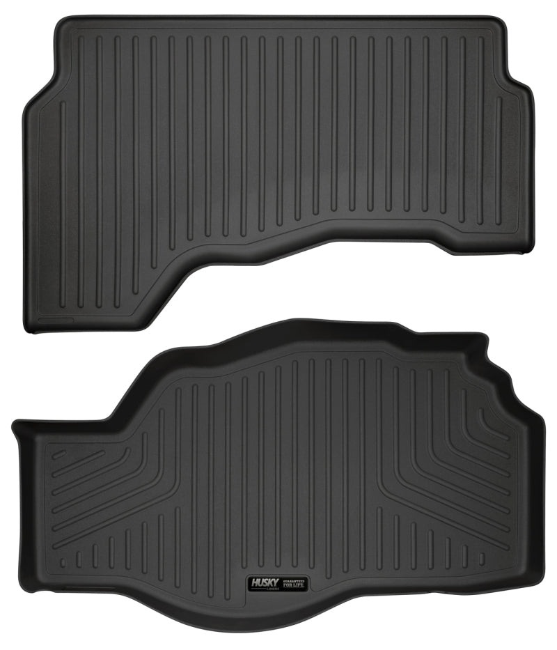 Load image into Gallery viewer, Husky Liners 2013-2016 Ford Fusion S Hybrid /SE Hybrid WeatherBeater Black Trunk Liner

