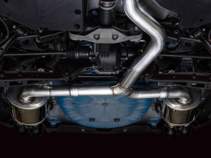 Load image into Gallery viewer, AWE Tuning 2022+ VB Subaru WRX Touring Edition Exhaust - Diamond Black Tips
