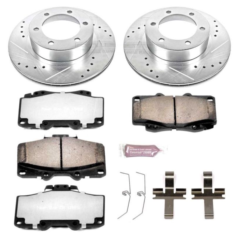 Load image into Gallery viewer, Power Stop 95-02 Toyota 4Runner Front Z36 Truck &amp; Tow Brake Kit
