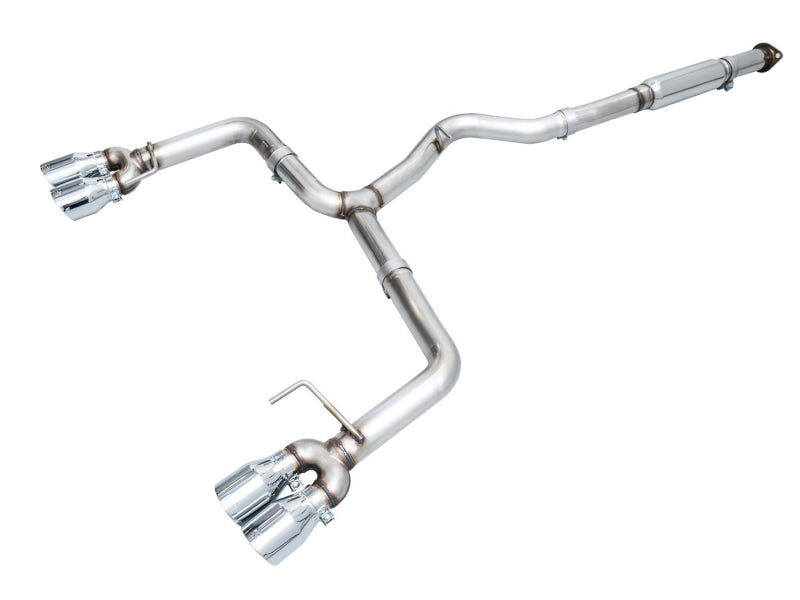Load image into Gallery viewer, AWE Tuning 2022+ VB Subaru WRX Track Edition Exhaust - Chrome Silver Tips
