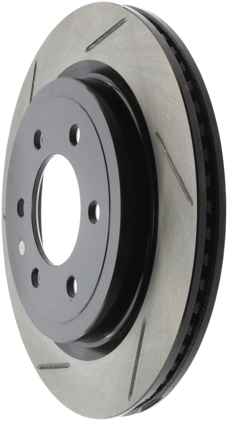 Load image into Gallery viewer, StopTech 2018 Ford F-150 Sport Slotted Rear Right Brake Rotor
