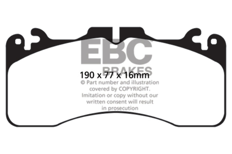Load image into Gallery viewer, EBC 09+ Lexus LS460 4.6 Sport Redstuff Front Brake Pads
