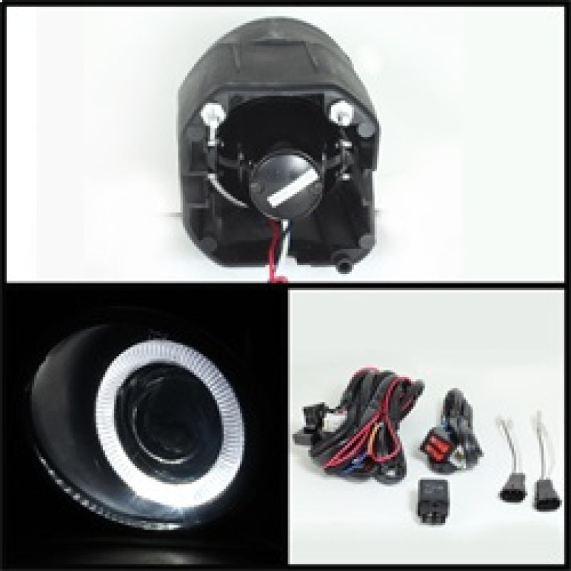 Load image into Gallery viewer, Spyder Nissan Maxima 00-01/Frontier 01-04 Projector Fog Lights w/swch Smke FL-P-NM00-HL-SM
