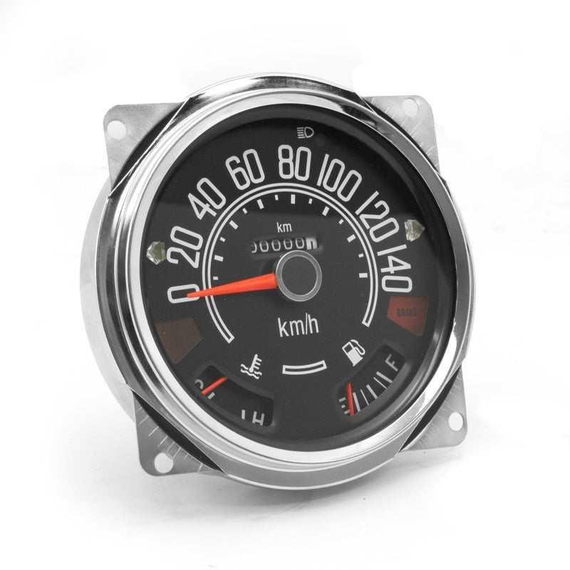 Load image into Gallery viewer, Omix Speedometer Cluster 0-140 KPH 80-86 CJ Models
