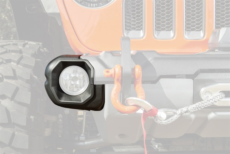 Load image into Gallery viewer, Rugged Ridge Jeep 19-22 Wrangler JL/20-22 Gladiator Venator Front Bumper Stubby Ends - Black
