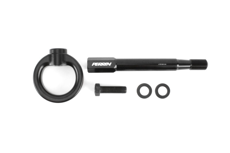 Load image into Gallery viewer, Perrin 2022 Subaru WRX / 18-21 Crosstrek / 14-21 Forester Tow Hook Kit (Front)  - Black
