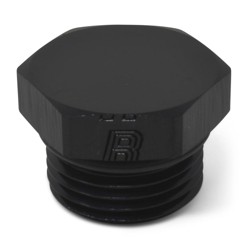 Load image into Gallery viewer, Russell Performance -8 AN Straight Thread Plug (Black)

