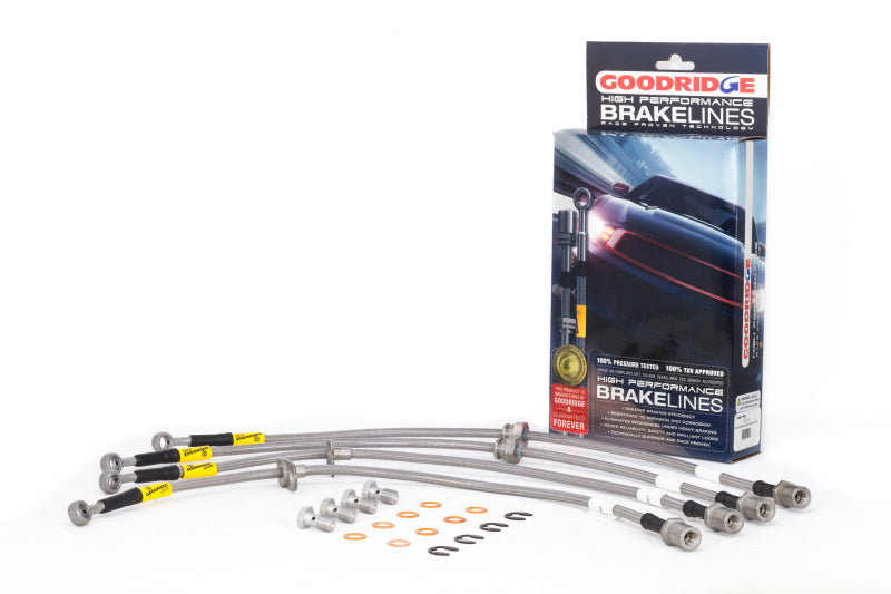 Load image into Gallery viewer, Goodridge 02-07 WRX/STi Brake Lines
