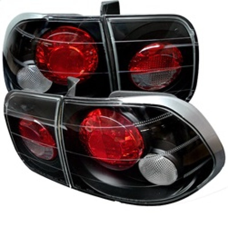 Load image into Gallery viewer, Spyder Honda Civic 96-98 4Dr Euro Style Tail Lights Black ALT-YD-HC96-4D-BK
