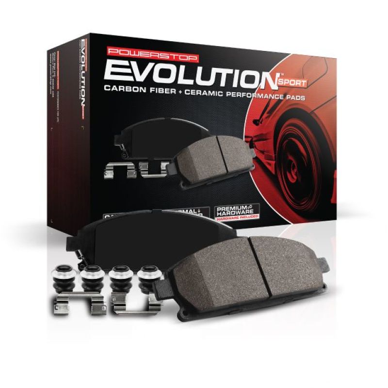 Load image into Gallery viewer, Power Stop 08-19 Cadillac Escalade Front Z23 Evolution Sport Brake Pads w/Hardware
