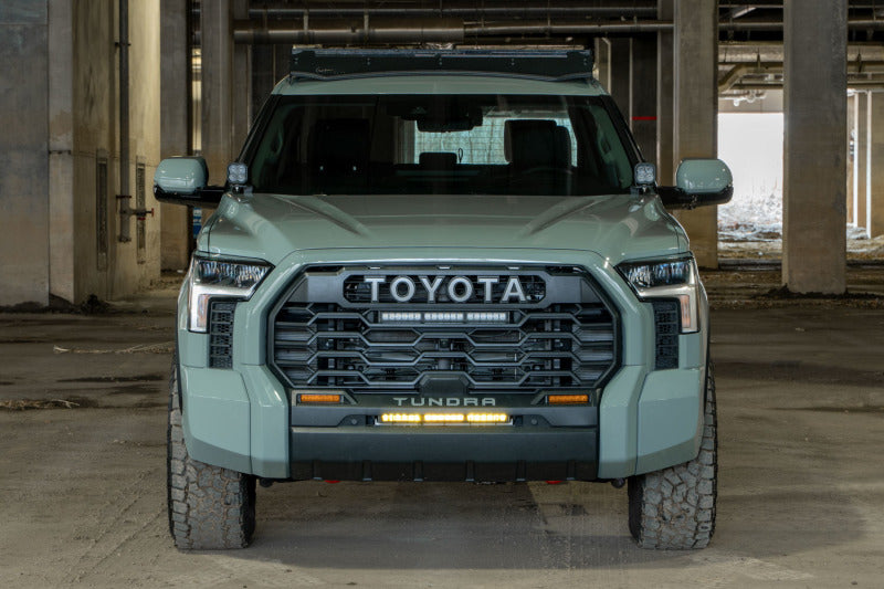 Load image into Gallery viewer, Diode Dynamics 2022 Toyota Tundra Stealth Bumper Light Bar Kit - Amber Combo
