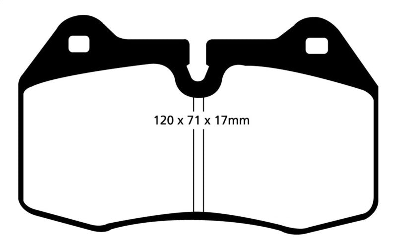 Load image into Gallery viewer, EBC 94-99 BMW M5 3.8 (E34) Redstuff Front Brake Pads
