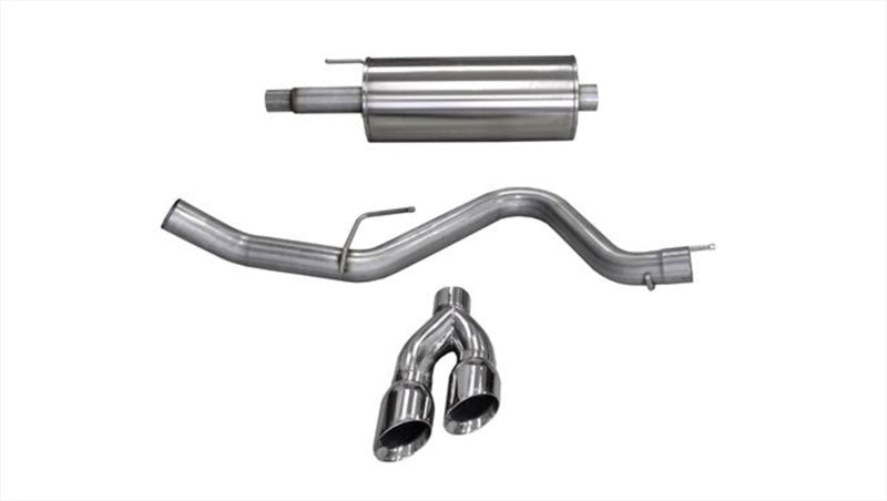 Load image into Gallery viewer, Corsa 2015 Ford F-150 5.0L V8 (Super Crew Cab) Polished Sport Single Side Dual 4in Tips CB Exhaust
