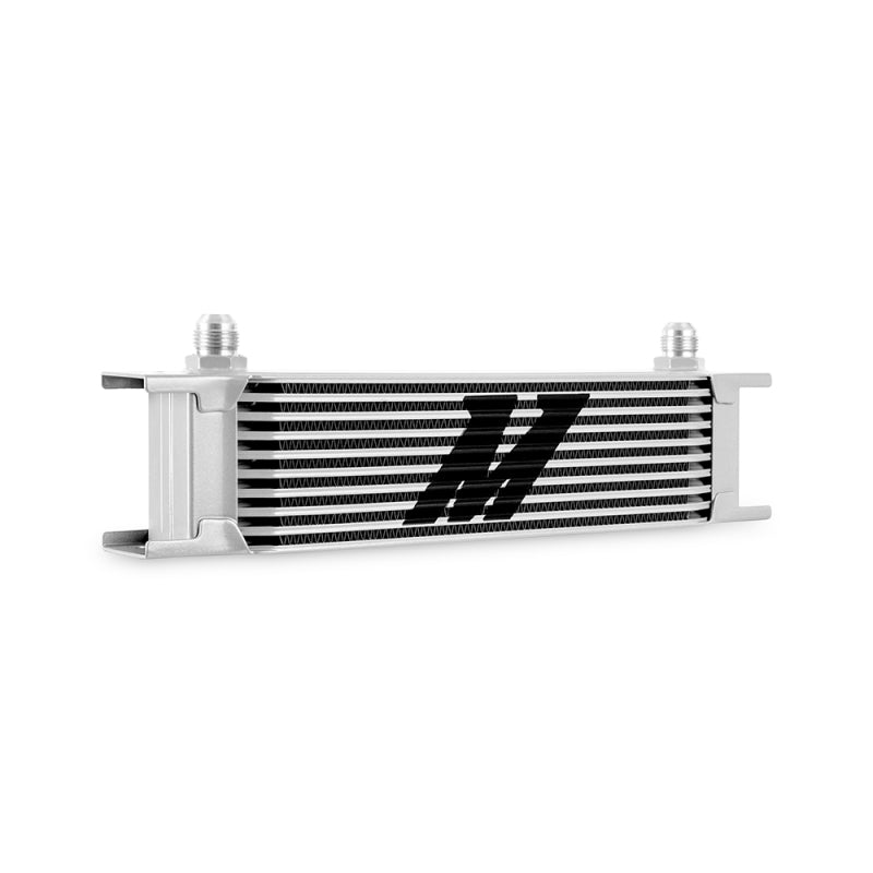 Load image into Gallery viewer, Mishimoto Universal -8AN 10 Row Oil Cooler - Silver
