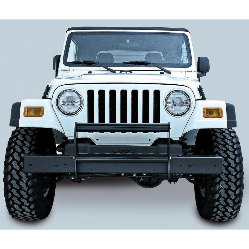Load image into Gallery viewer, Rugged Ridge Brush Guard Gloss Black 97-06 Jeep Wrangler
