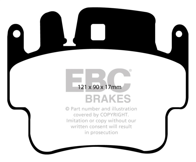 Load image into Gallery viewer, EBC 98-05 Porsche 911 (996) (Cast Iron Rotor only) 3.4 Carrera 2 Bluestuff Front Brake Pads
