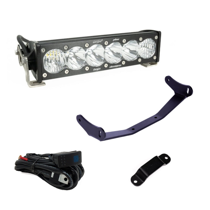 Load image into Gallery viewer, Baja Designs Can-Am Maverick R Clear 10in OnX6+ Shock Tower Kit
