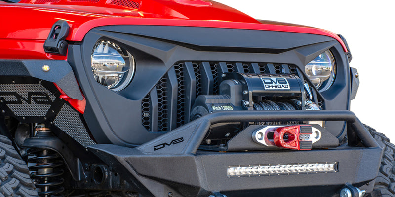 Load image into Gallery viewer, DV8 Offroad 2018+ Jeep JL/ Gladiator Angry Grill

