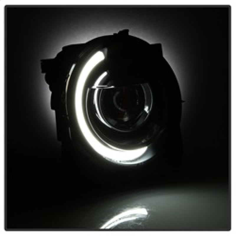 Load image into Gallery viewer, xTune 15-17 Jeep Renegade Light Bar DRL Projector Headlights -Black (PRO-JH-JREN-LBDRL-BK)
