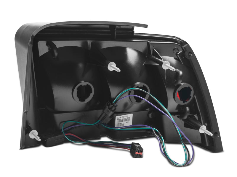 Load image into Gallery viewer, Raxiom 99-04 Ford Mustang Excluding 99-01 Cobra Icon LED Tail Lights- Black Housing (Smoked Lens)
