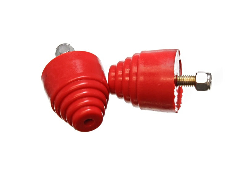 Load image into Gallery viewer, Energy Suspension All Purpose Red Bump Stop Set 2 1/8 inch Tall / 2 inch dia. (2 per set)
