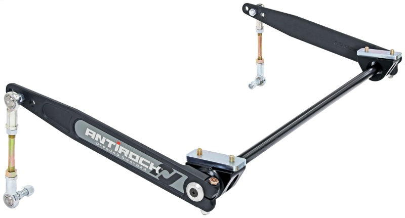 Load image into Gallery viewer, RockJock XJ Antirock Sway Bar Kit Front Bolt-On Aluminum Mounts 17in Forged Arms
