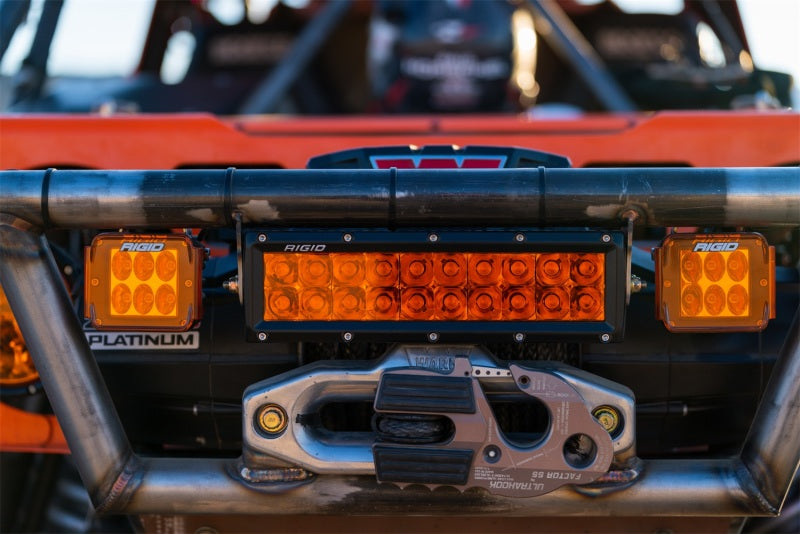Load image into Gallery viewer, Rigid Industries Protective Polycarbonate Cover - Dually/D2 - Yellow
