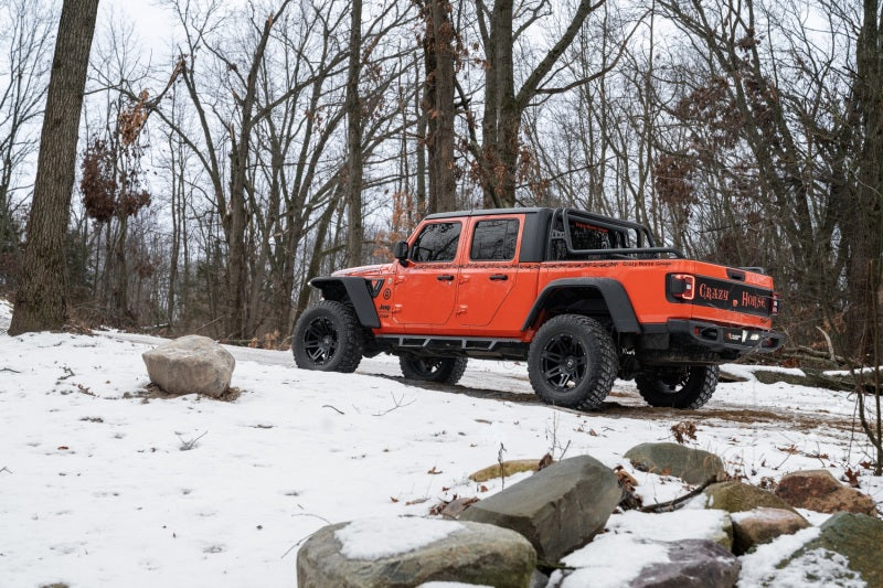Load image into Gallery viewer, Rugged Ridge 20-22 Jeep Gladiator Max Terrain Fender Flares F/R Pair - Tex. Blk
