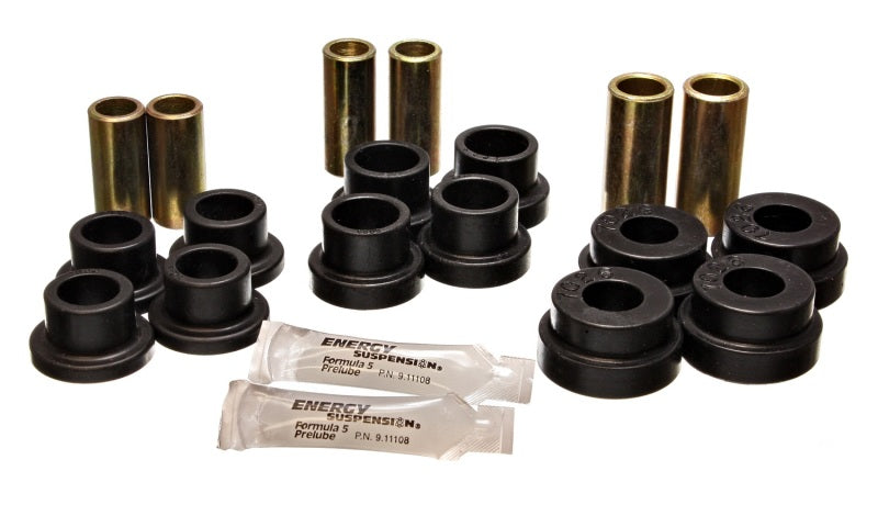 Load image into Gallery viewer, Energy Suspension 64-75 BMW 2002 Black Front Control Arm Bushing Set
