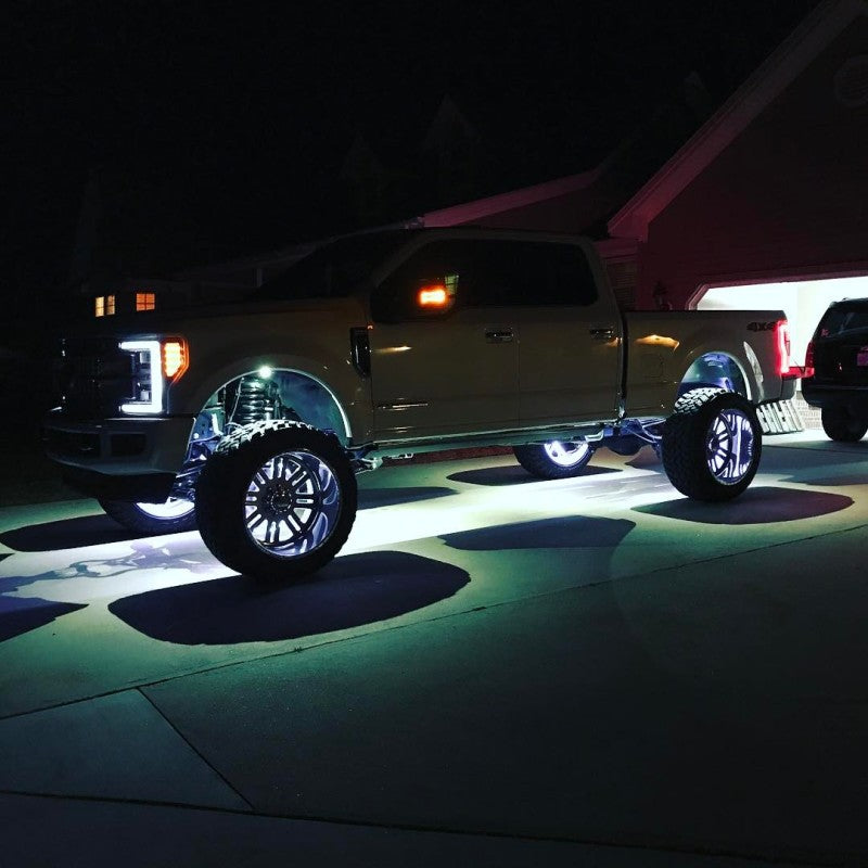 Load image into Gallery viewer, Oracle LED Illuminated Wheel Rings - Double LED - White
