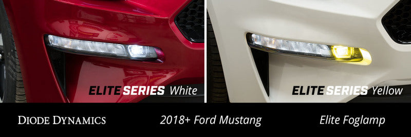 Load image into Gallery viewer, Diode Dynamics Elite Series Combination Fog Lamp for 18-21 Ford Mustang - Cool - White (Pair)
