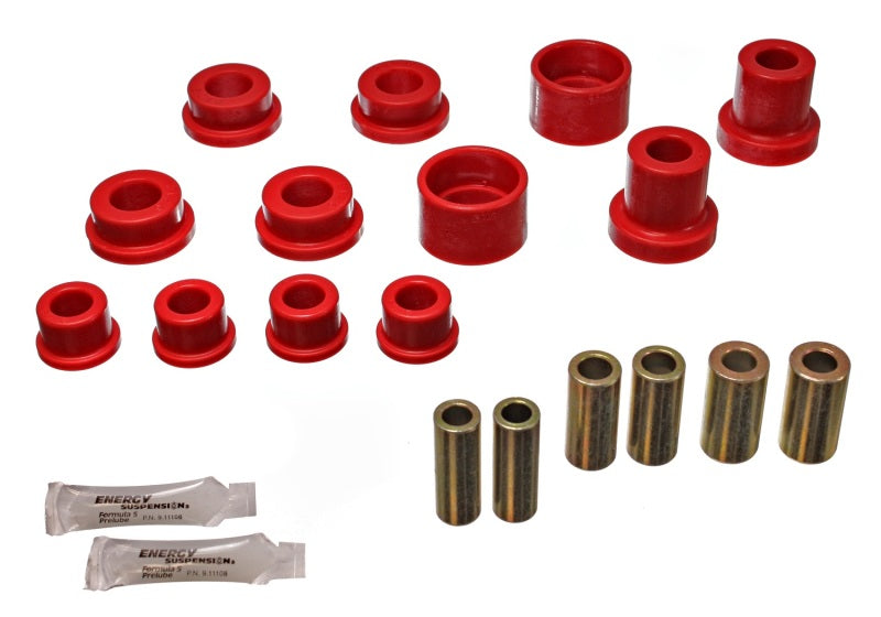 Load image into Gallery viewer, Energy Suspension 90-94 Mitsubishi Eclipse AWD Red Rear Control Arm Bushing Set
