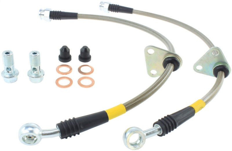 Load image into Gallery viewer, StopTech 06-09 Honda S2000 Rear SS Brake Lines
