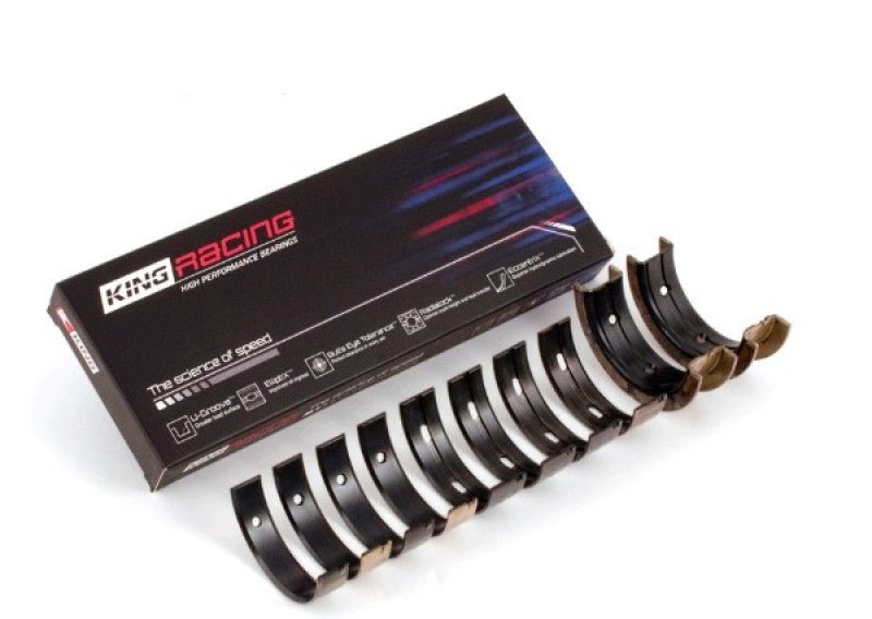 Load image into Gallery viewer, King Mitsubishi 4G63/4G64 7 Bolt 2nd Gen DSM and EVO I-IV (Size STDX) Performance Main Bearing Set
