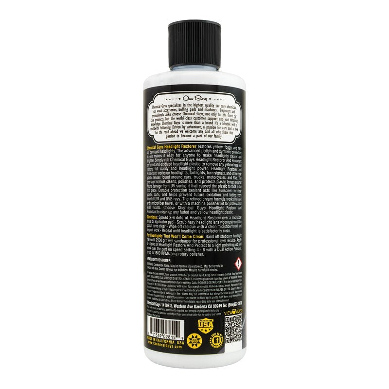 Load image into Gallery viewer, Chemical Guys Headlight Restorer &amp; Protectant - 16oz
