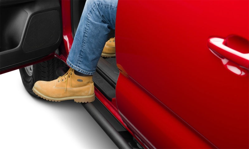 Load image into Gallery viewer, N-Fab Trail Slider Steps 16-20 Toyota Tacoma Crew Cab All Beds - SRW - Textured Black

