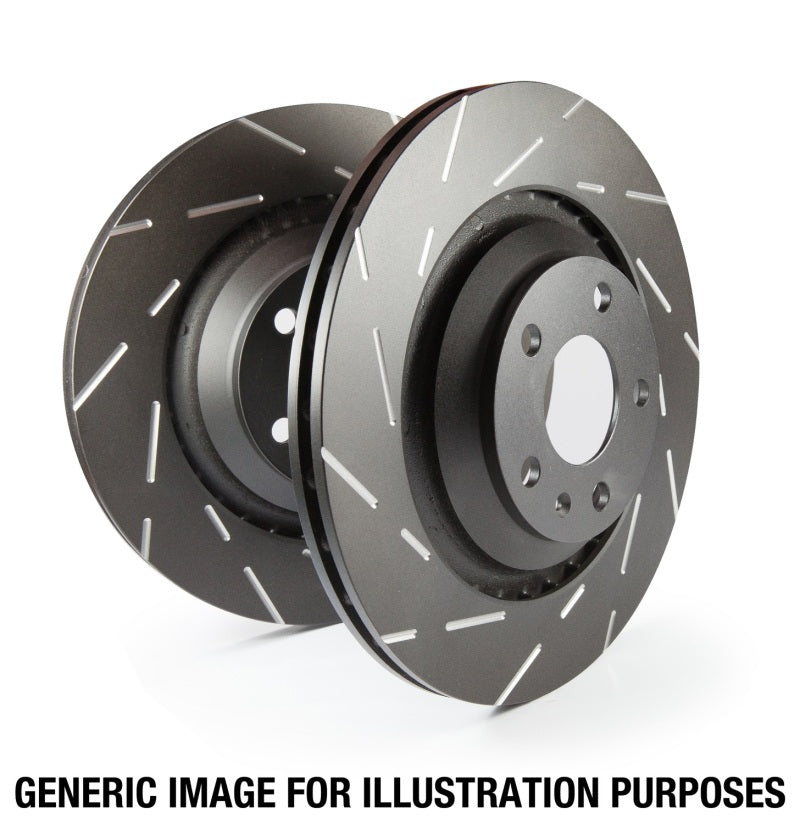 Load image into Gallery viewer, EBC 09-14 Cadillac Escalade 6.0 Hybrid USR Slotted Front Rotors
