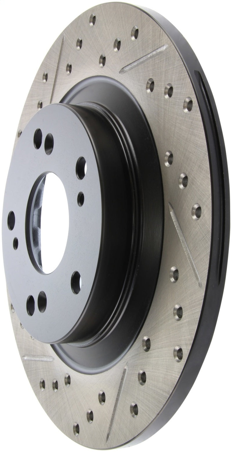 Load image into Gallery viewer, StopTech 00-09 S2000 Slotted &amp; Drilled Right Rear Rotor
